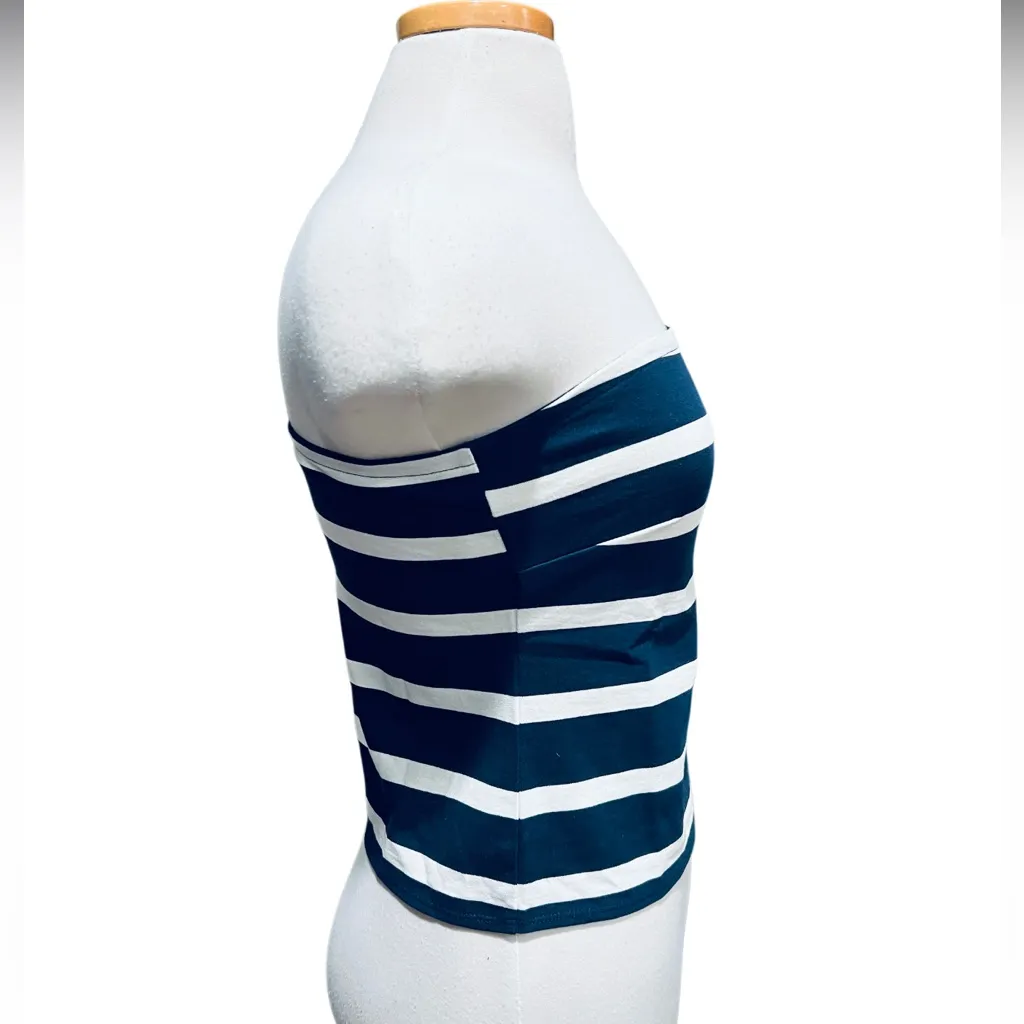 J. Crew Mariner jersey tube top Size Medium NWT - Image 6