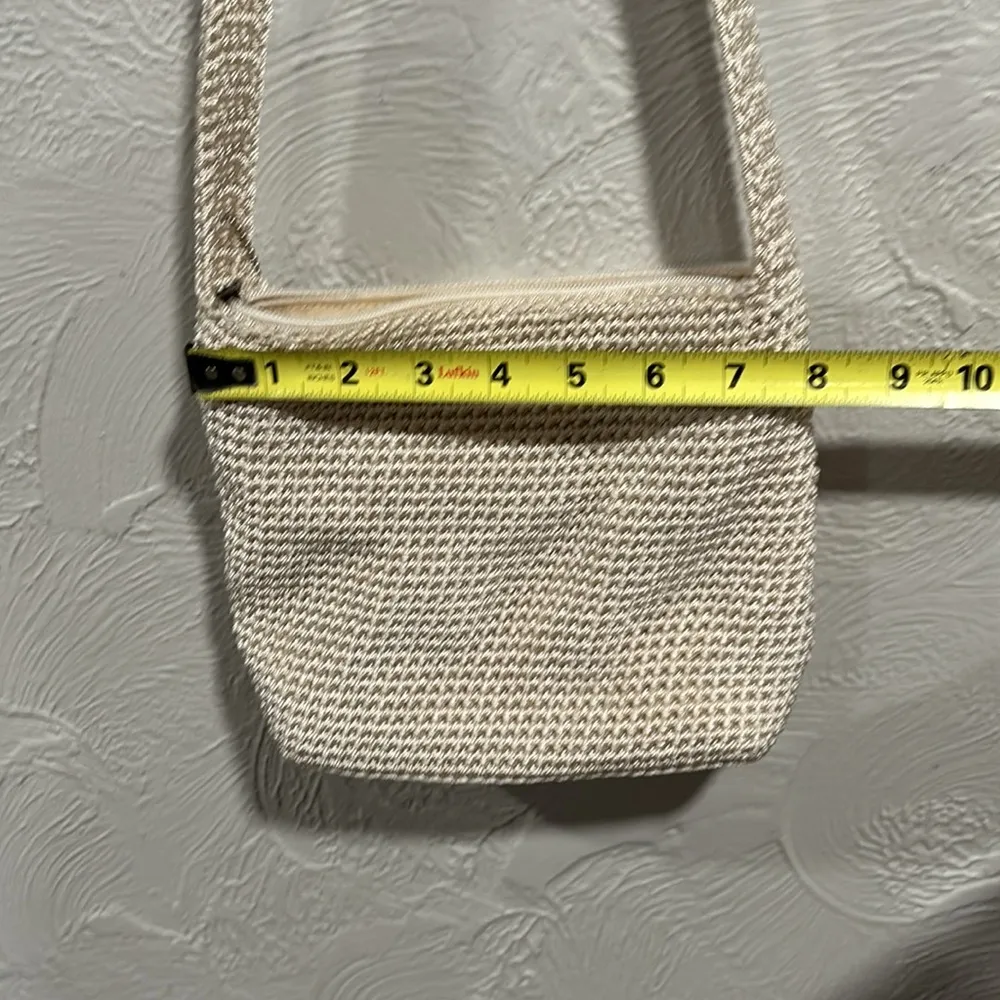 The Sak Crochet Mini Purse Crossbody Off White - Image 7