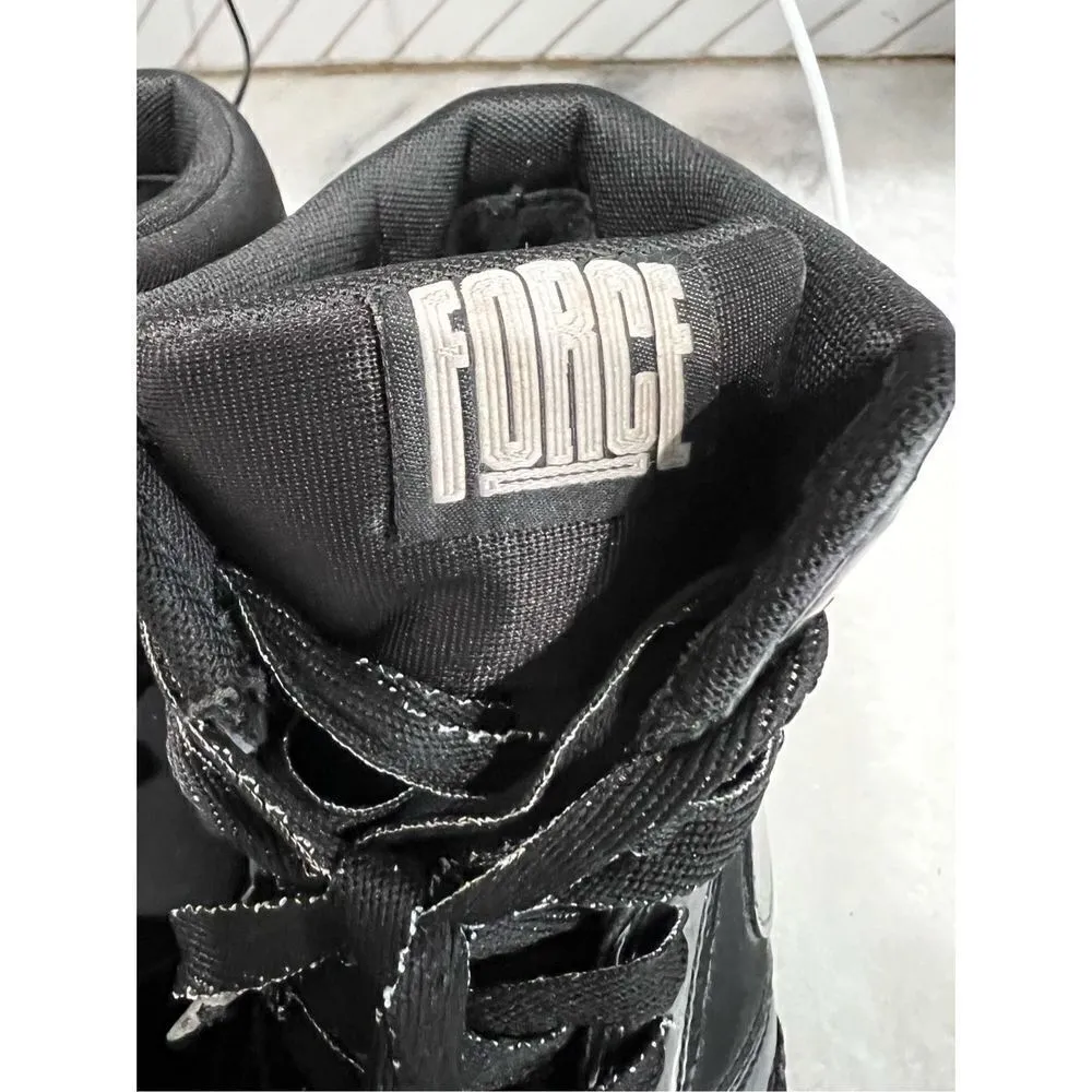 Nike Air Force Sky High Black Hidden Wedge Shoes Womens Size 9 629746-001 - Image 8