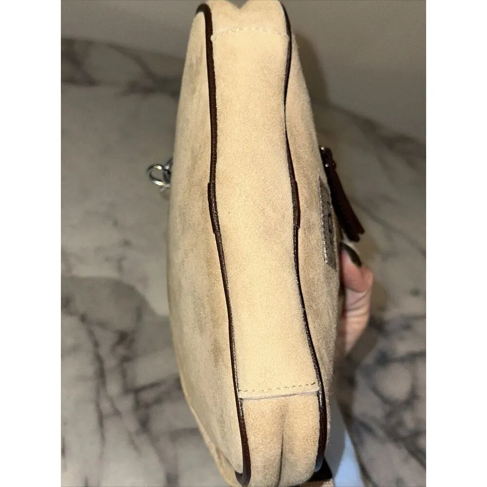 RARE Ugg MINI Handbag Shoulder Bag Purse 8x5x1" Suede Shearling Pouch MINTcond. - Image 7