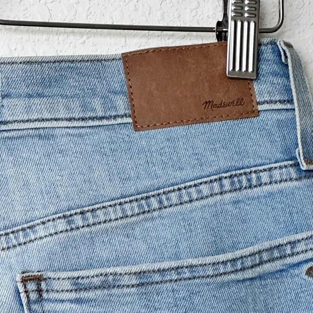 Madewell The Perfect Vintage Jean High Rise  Straight Distressed Size 28 - Image 10