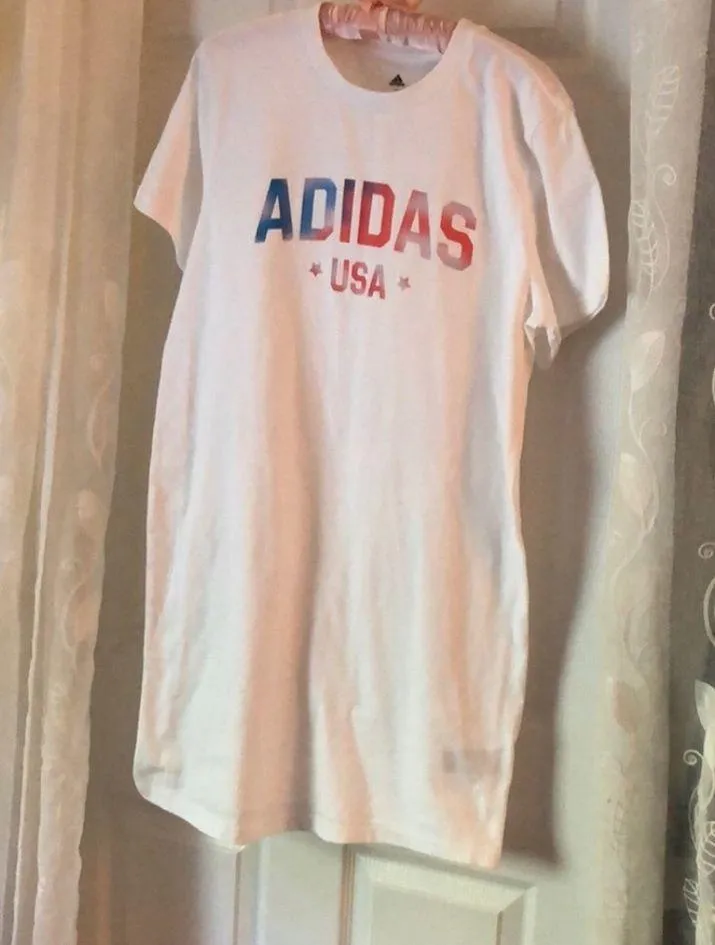 American logo tee shirt dress - Image 10