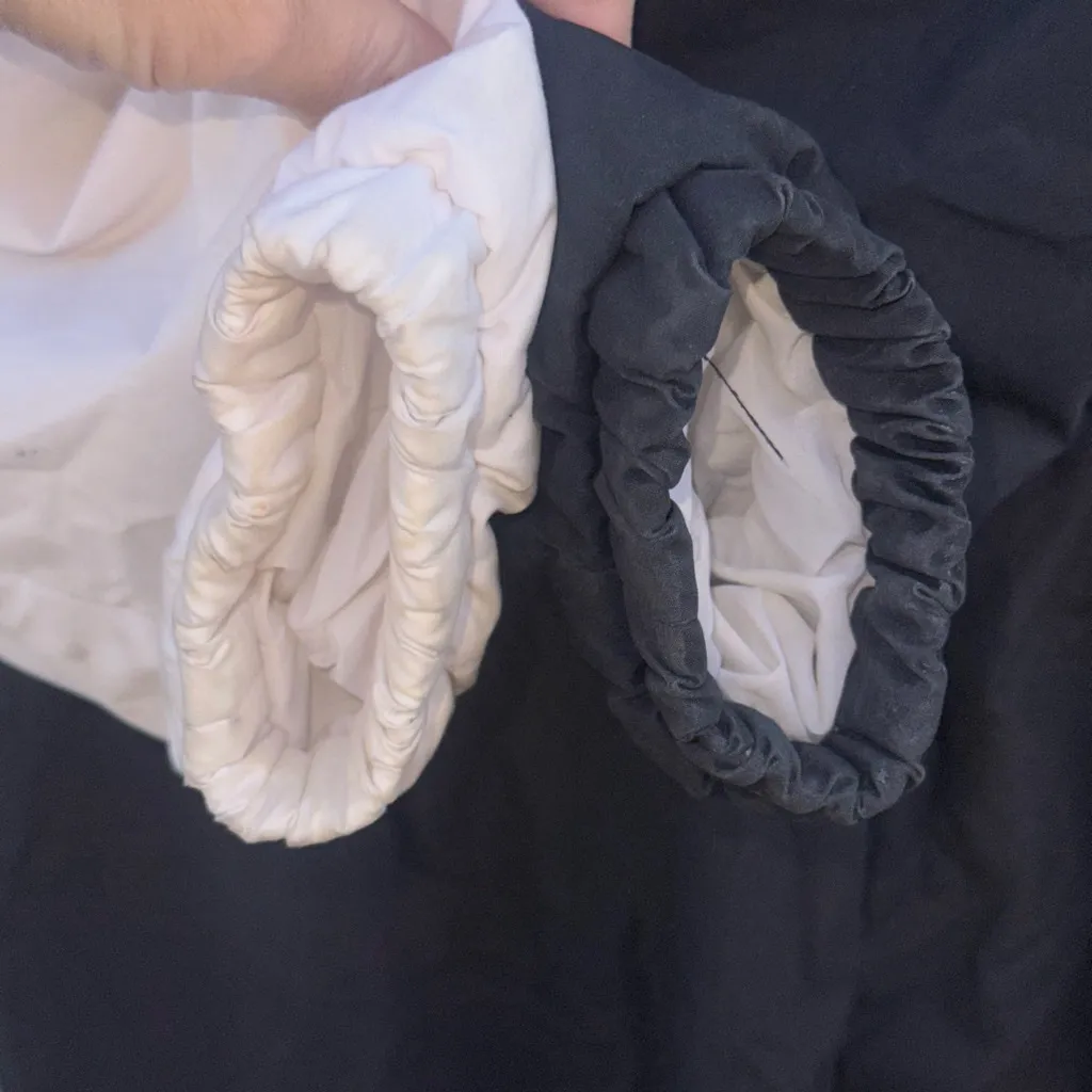 Vintage Snuggler Ski Snowboard Snowsuit Women's Size 10 Black White Purple Size M - Image 12