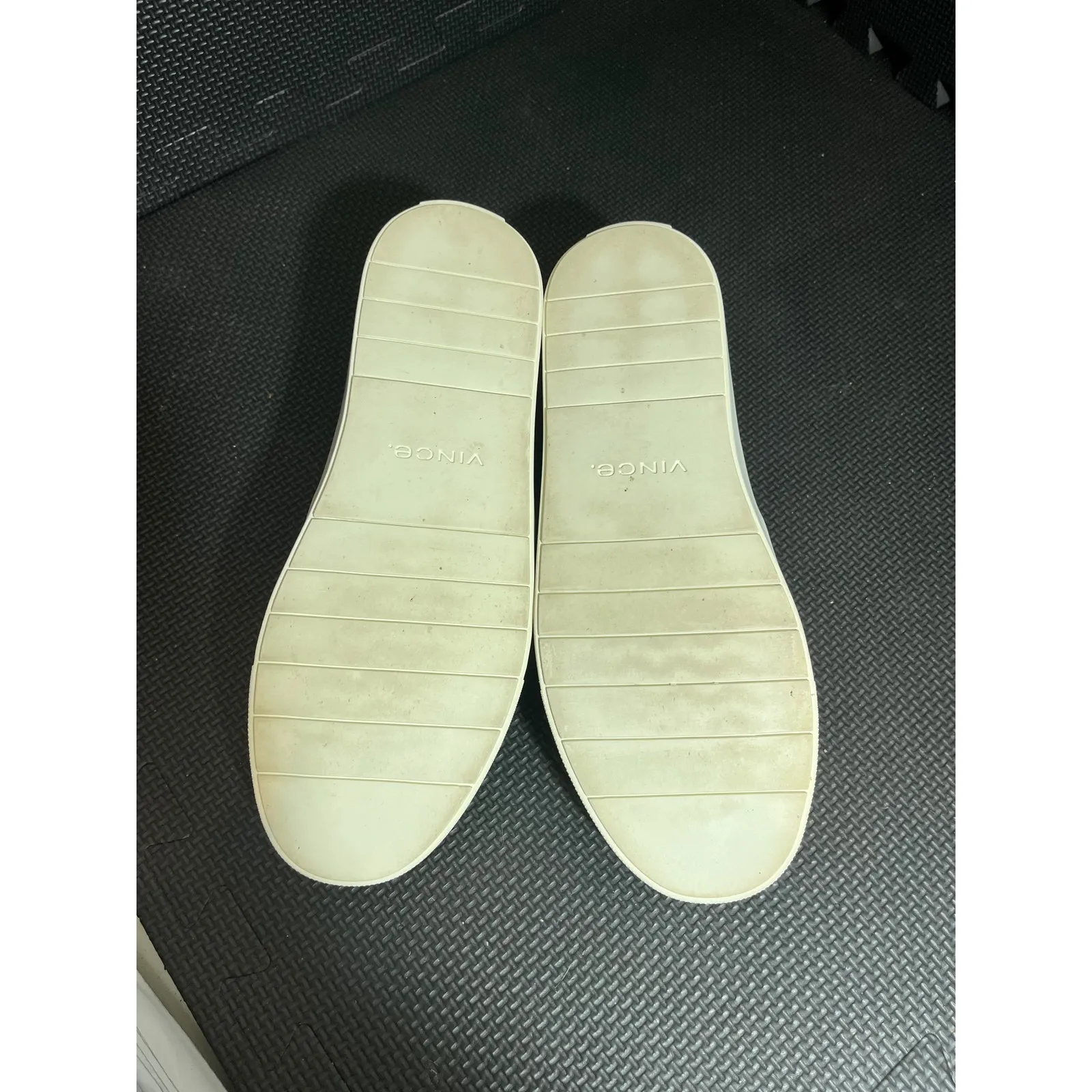 Vince Women's Preston White Perforated Flat Slip On Sneakers Shoes Women Sz 8.5‎ - Image 7