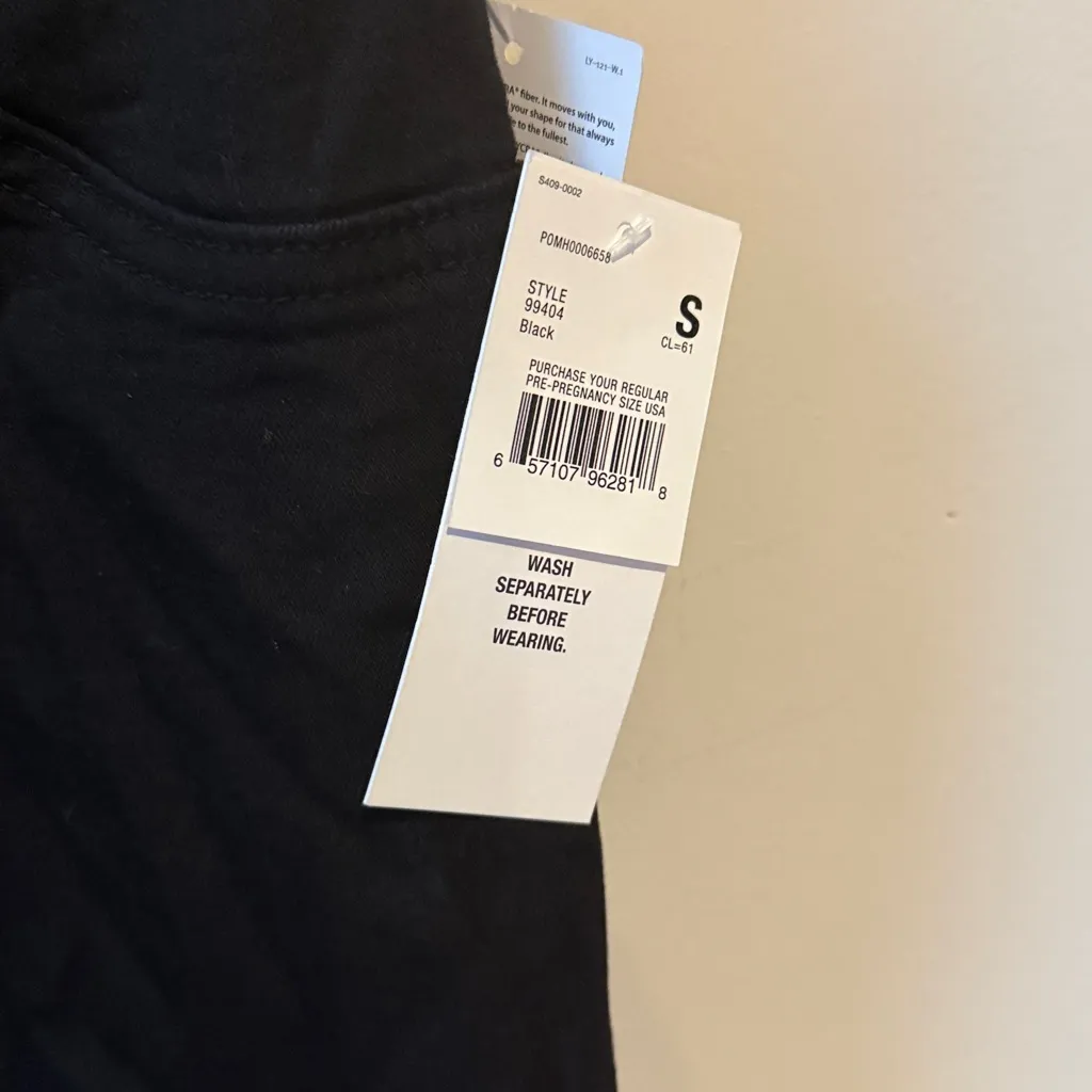 Motherhood Maternity Secret Fit Belly Black Skinny Jegging Ankle Jeans - Image 6