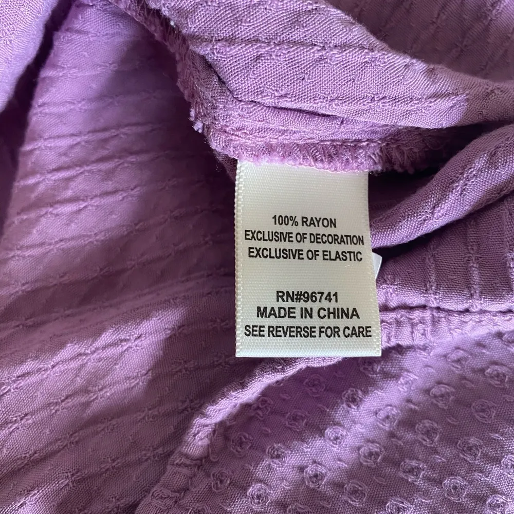 Lilac Mini Dress Purple Size L - Image 5