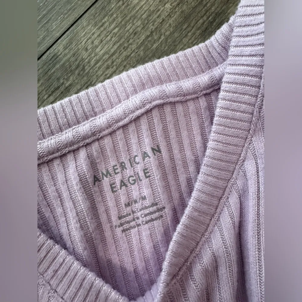 AMERICAN EAGLE waffle long sleeve top 🤍 - Image 7