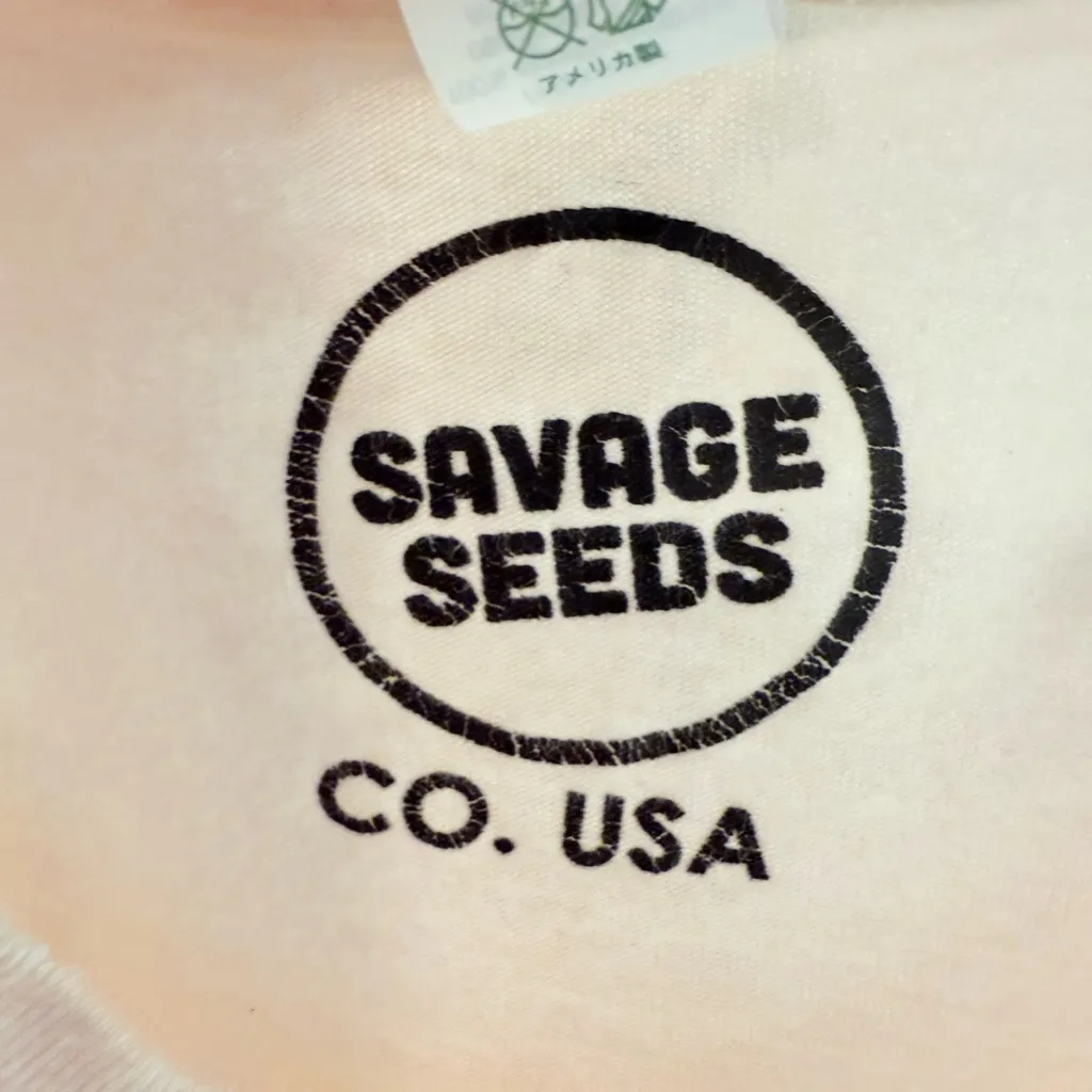 White and Red 'Girl Power' Tee size small - Image 4