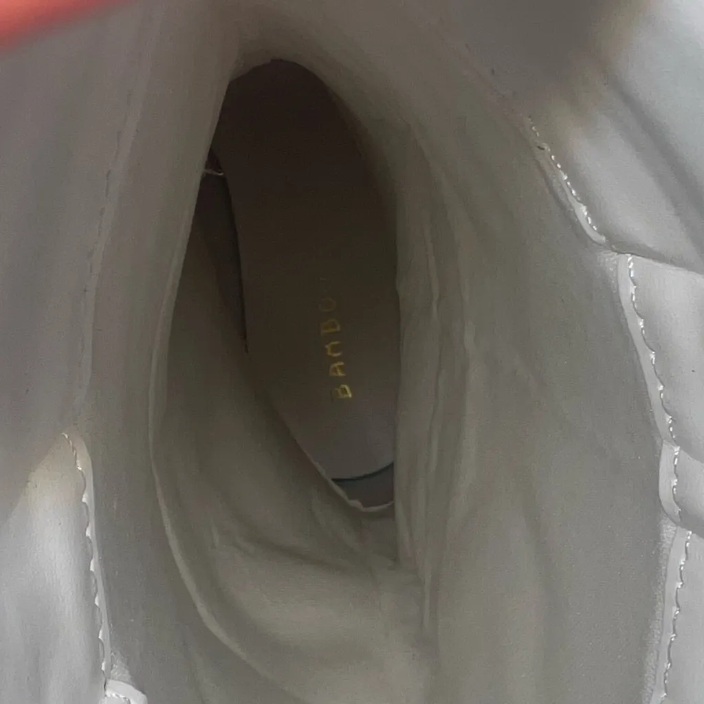 White Western Cowgirl Boots Size 9 – Bamboo – Festival Concert Style - Image 3