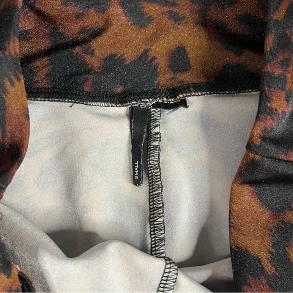 Koral Size S Brown Cheetara Drive High Rise Cheetara Legging Gym Active Cheetah - Image 11