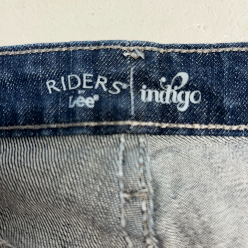 Riders by Lee Women's Straight Leg Jeans - Dark Blue - Image 7