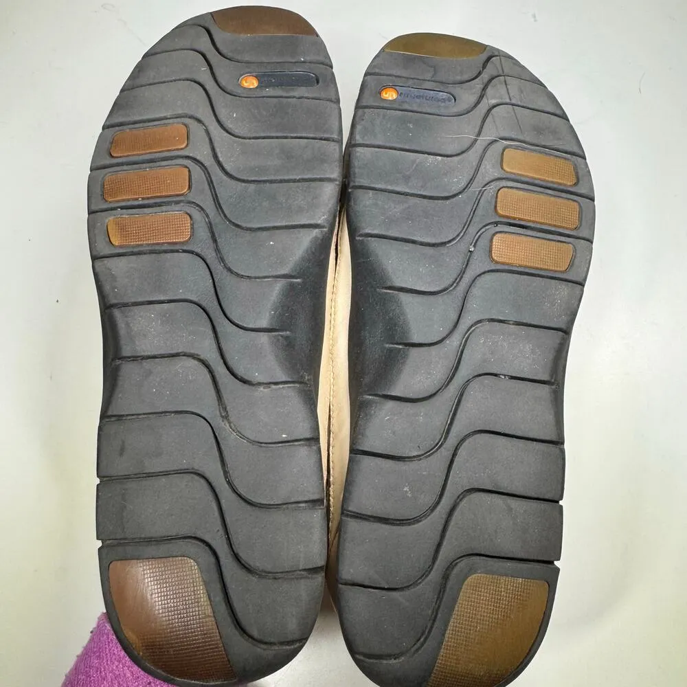 CLARKS UNSTRUCTURED 85158 Bone Leather Slip On Casual Comfort Shoes Size 8.5 W - Image 10