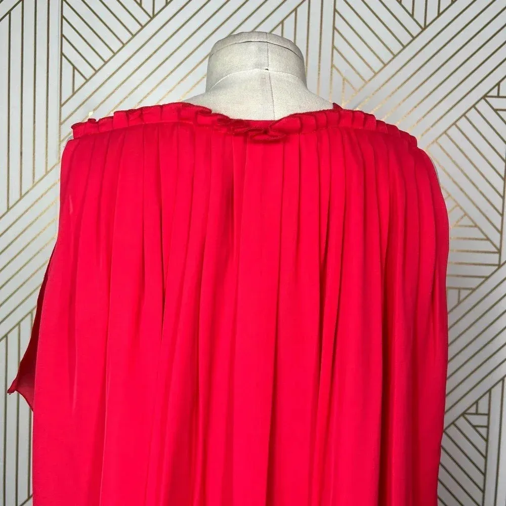 Ramy Brook Caftan Mini Dress in‎ Red Size XS - Image 8
