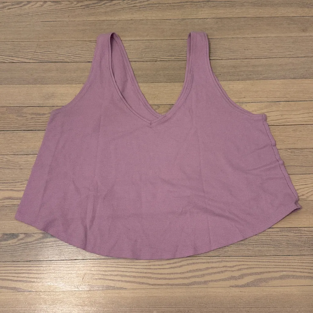 VICTORIA’S SECRET Women’s Pink Lavender Tank Top & Pants Matching Loungewear Set - Image 2