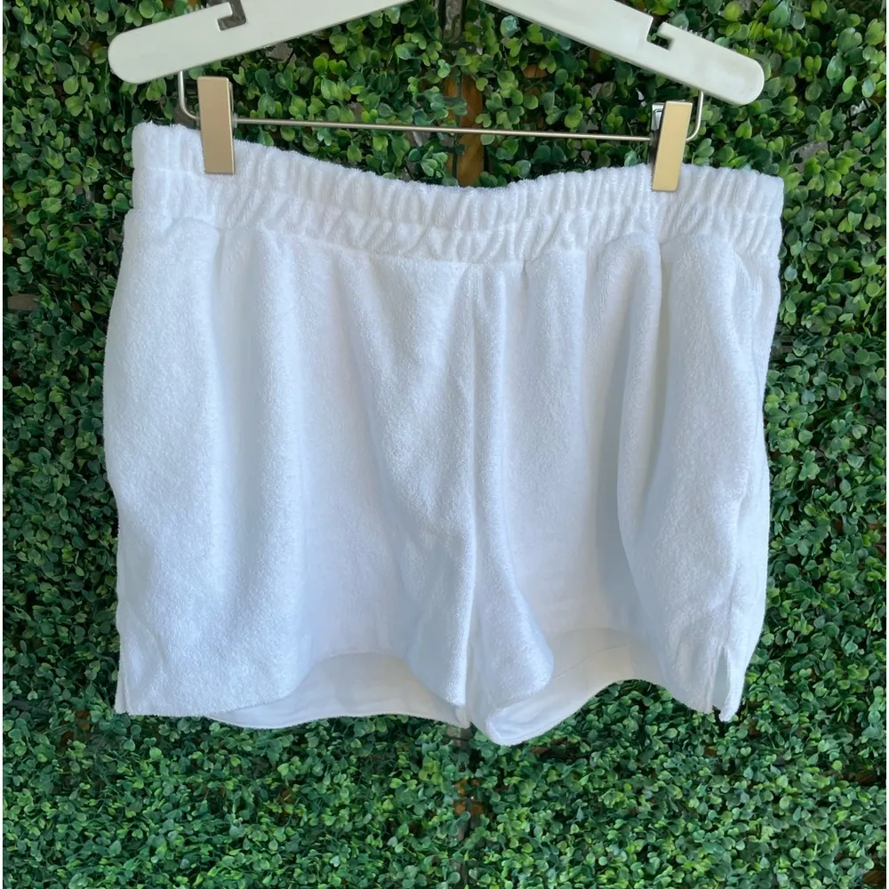 NWOT - A.T.M - Towel Terry Pull-On Short in White | So Soft! - Image 7
