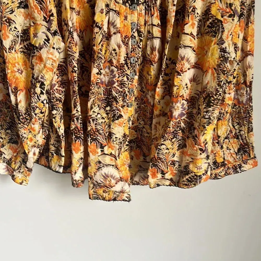 FP Cool Meadow Printed Top in Midnight Combo Free - Image 4