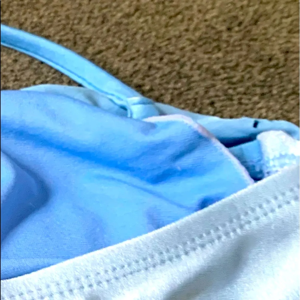 Xhilaration Blue Ruffle Bikini Set - Image 10