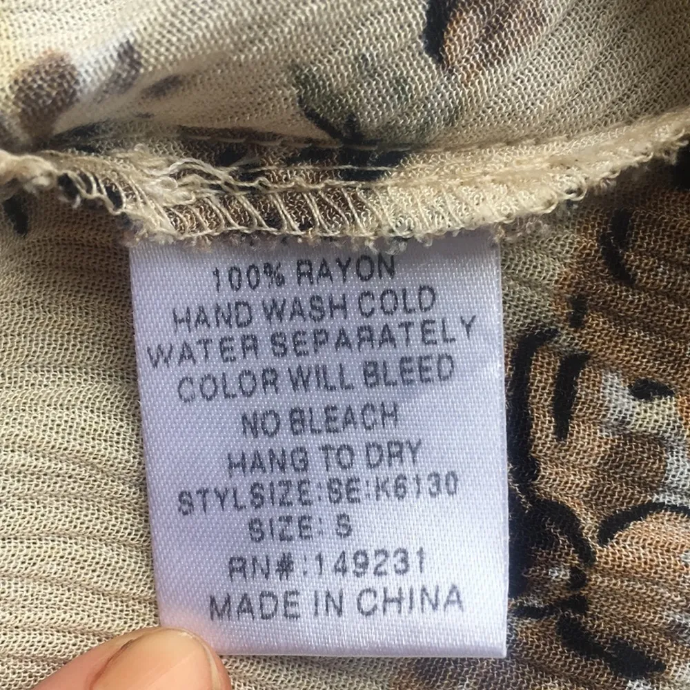 Kori America Floral Boho Tunic - Image 7