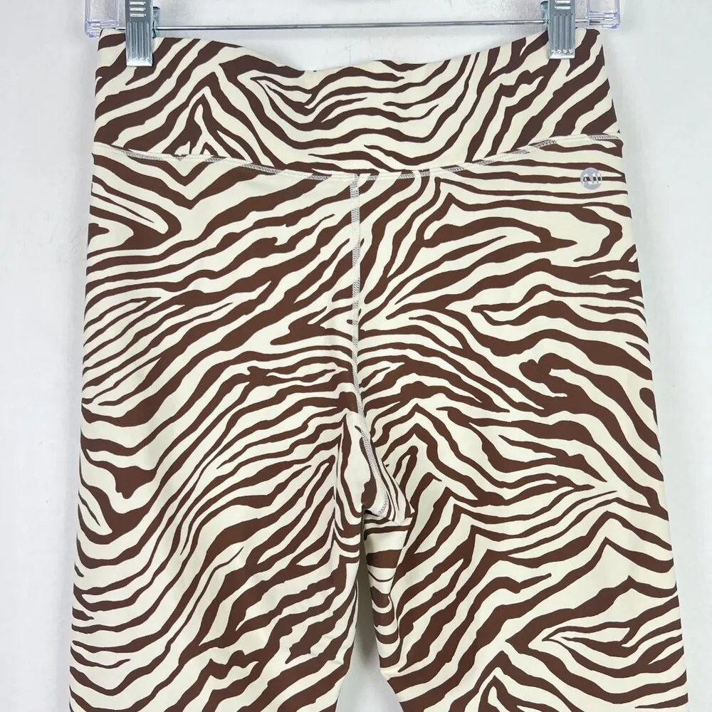 All Access  Center State Zebra-Print Compression Leggings Size Medium M EUC - Image 8