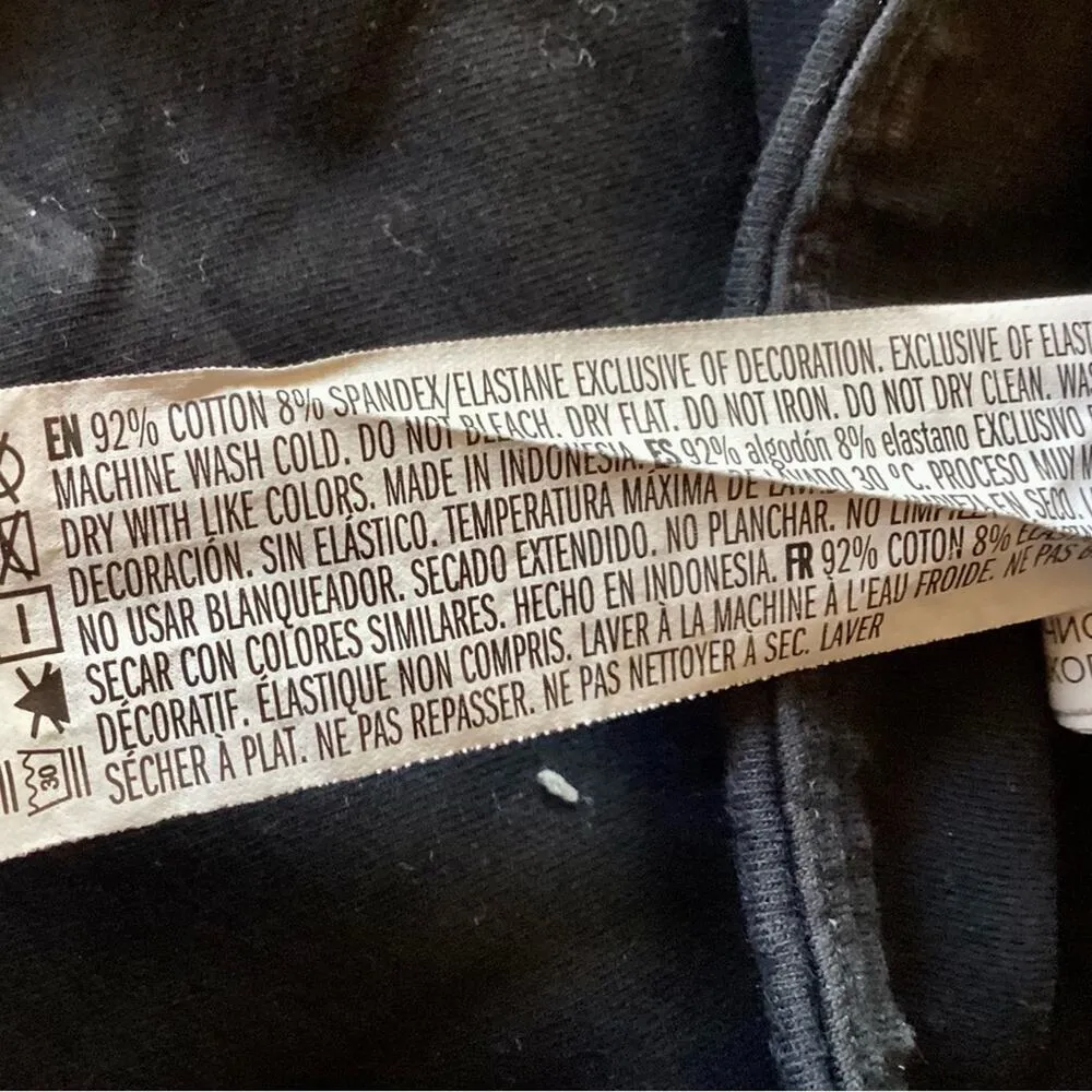 Forever 21 Plus Black Lace-Up Leggings - Image 9