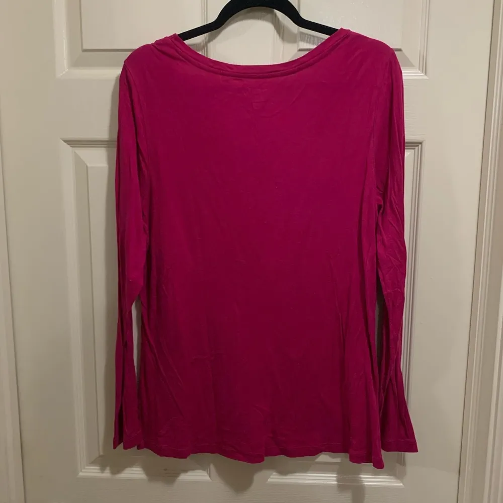 Old navy scoop neck pink shirt size XXL - Image 4