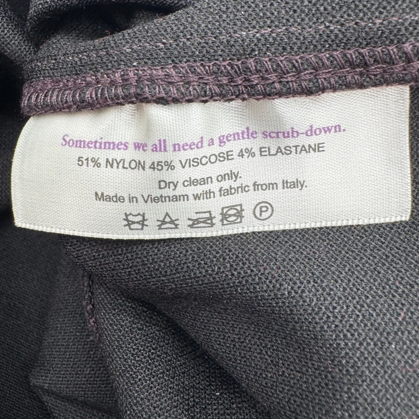 NWT MM La Fleur Crosby Skirt Textured Ponte Lava Black Knee Length Pencil - Image 5