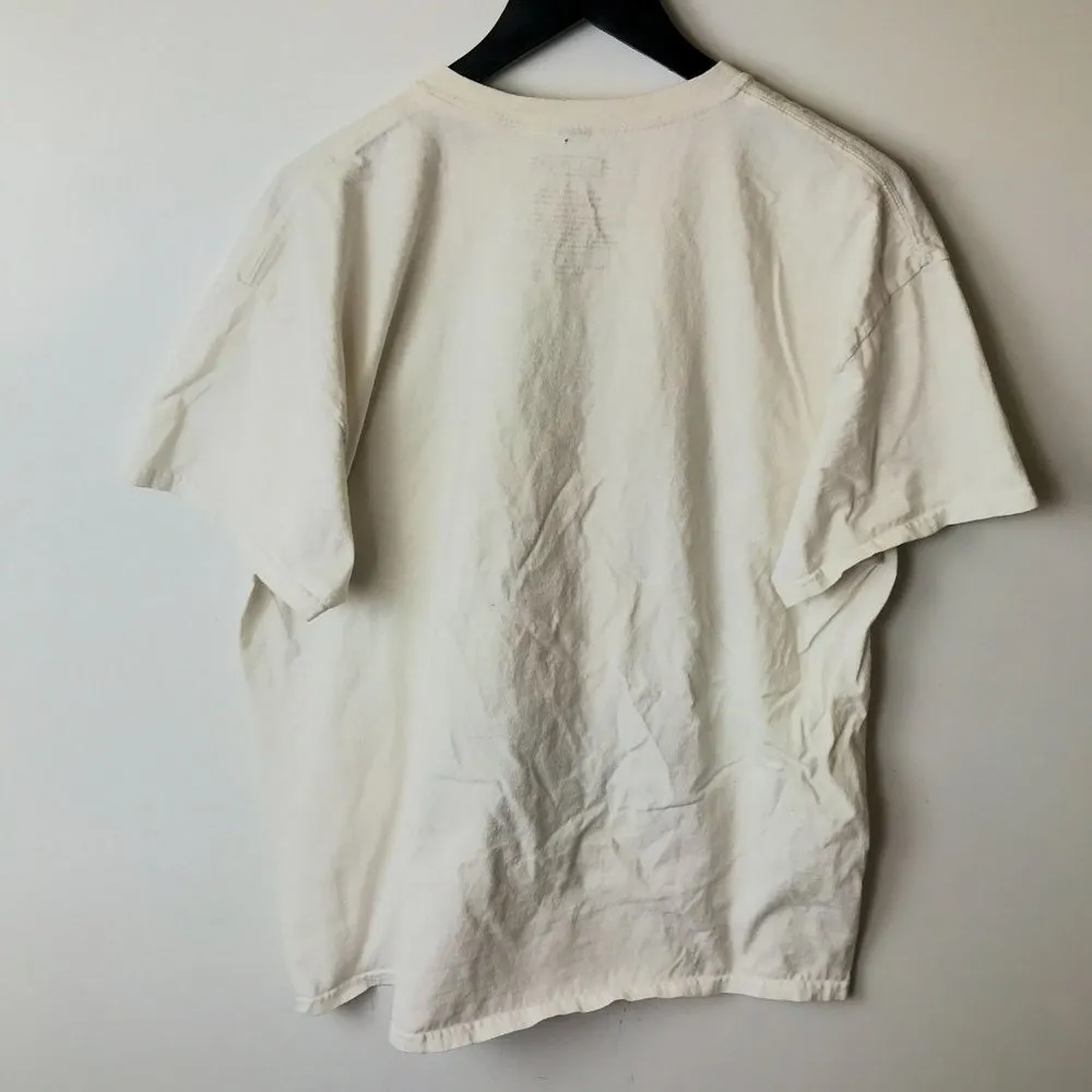 Aaliyah American Singer T Shirt RNB Princess Graphic Tee 100% Cotton White Large - Image 3