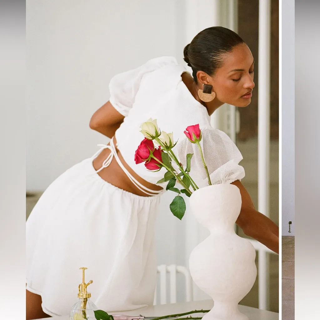 NWT SABO -Anabelle Cutout Dress size XS COLOR WHITE - Image 2