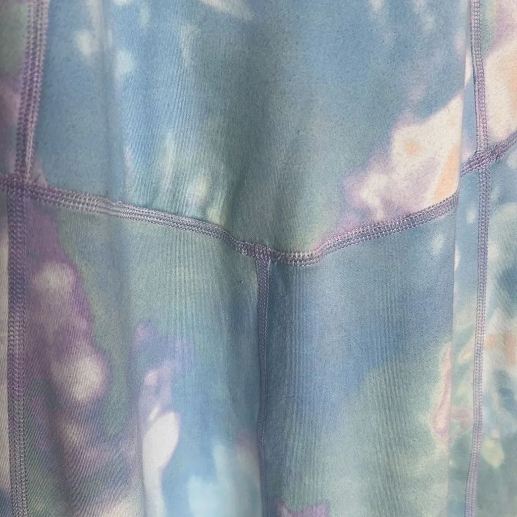 Movement Free People cotton jumpsuit cloud print new! Blue - Image 11