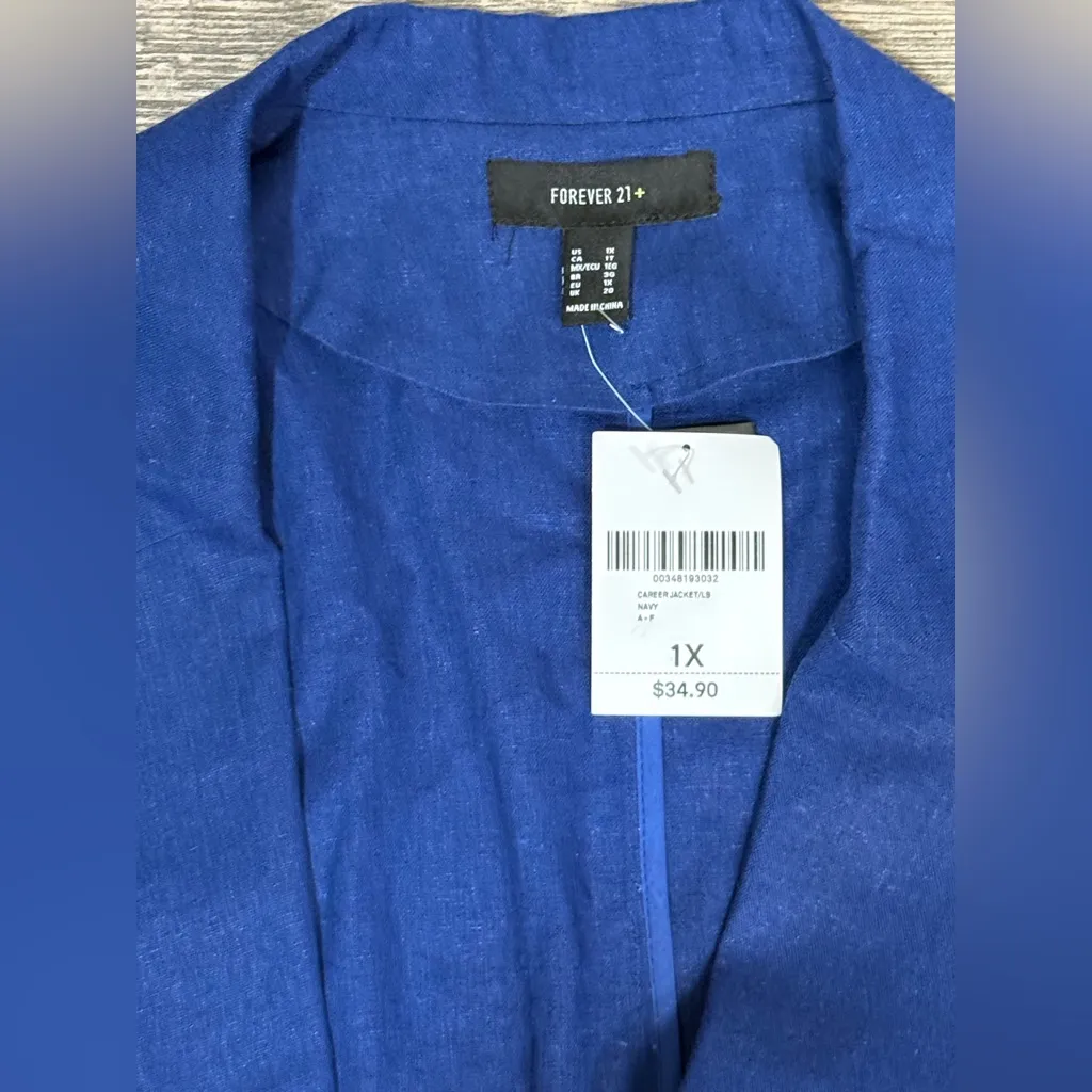 Forever 21 Blue Blazer - Image 6