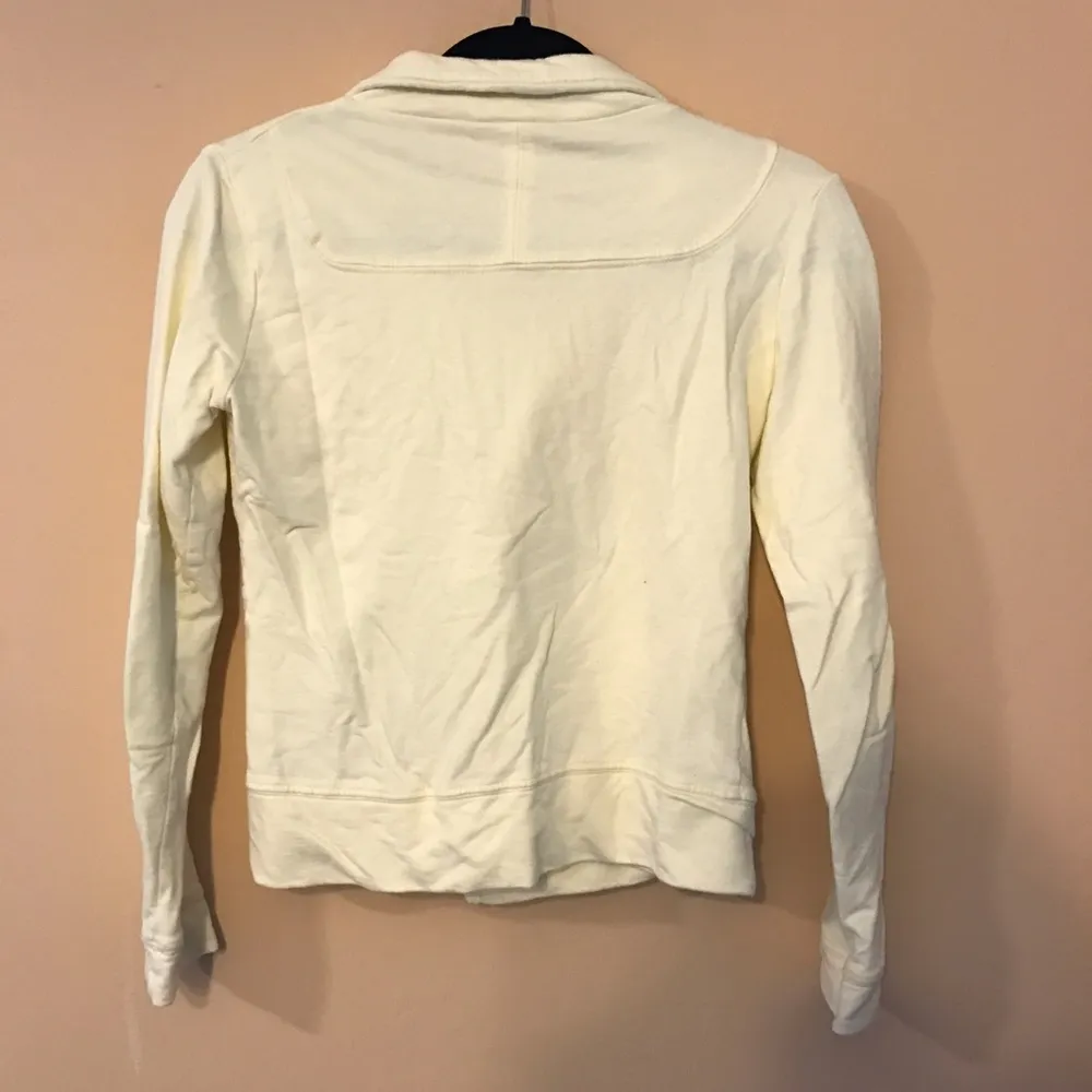 Alloy cream army style Button sweater - Image 2