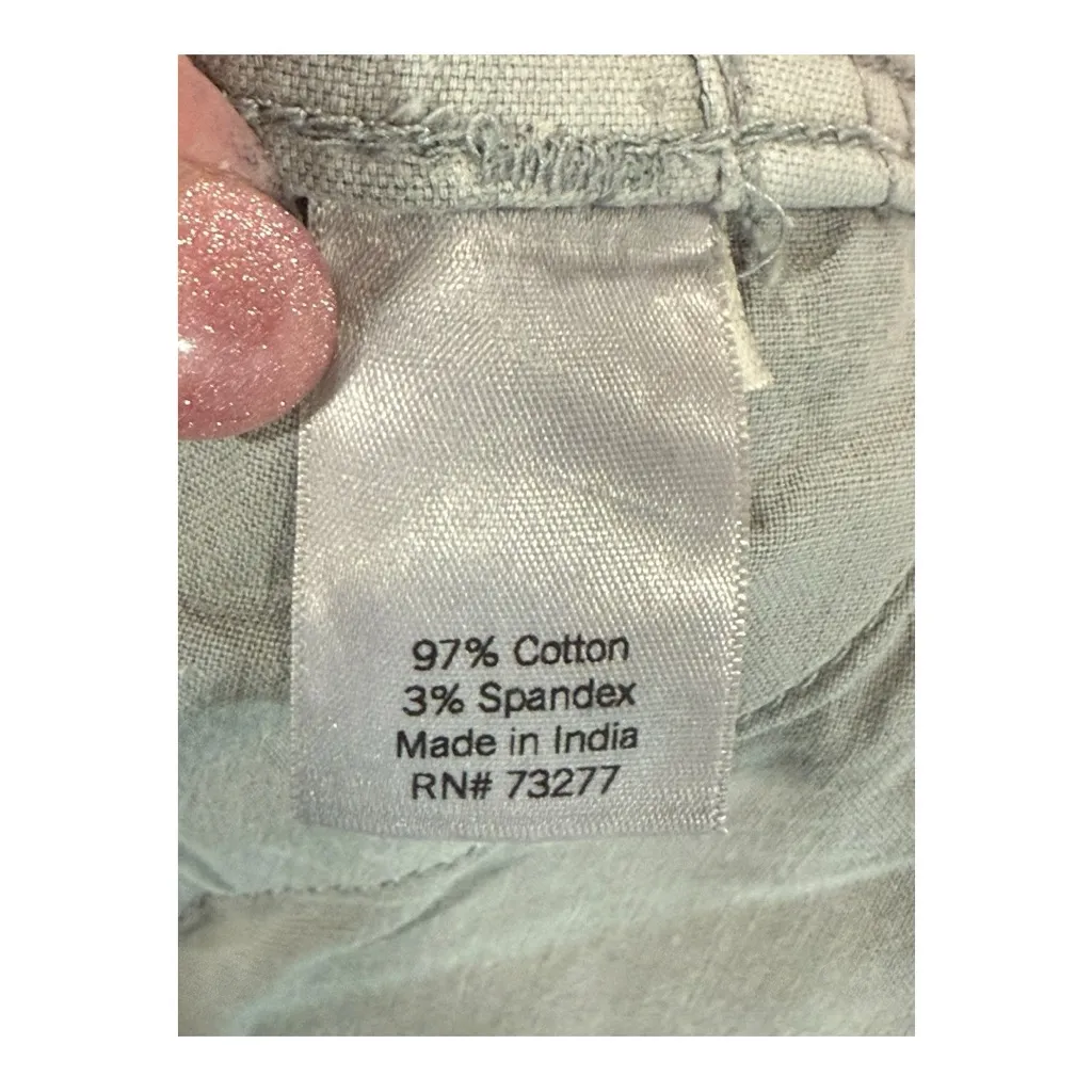 Sonoma Women's 3X Plus Utility Shorts Ultracomfort Waistband Silver Nickle NWT - Image 11