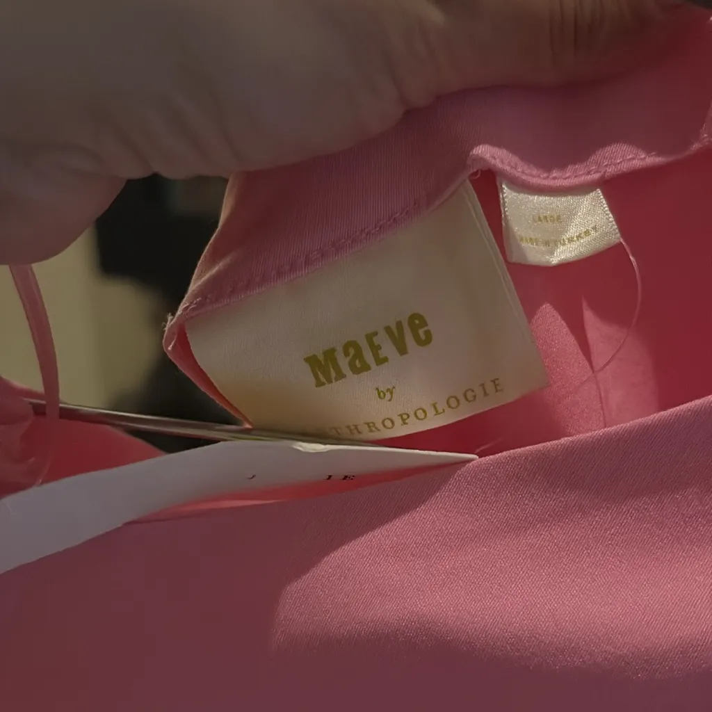 Anthropologie Maeve Slim Puff-Sleeve Ruched Dress - Image 6