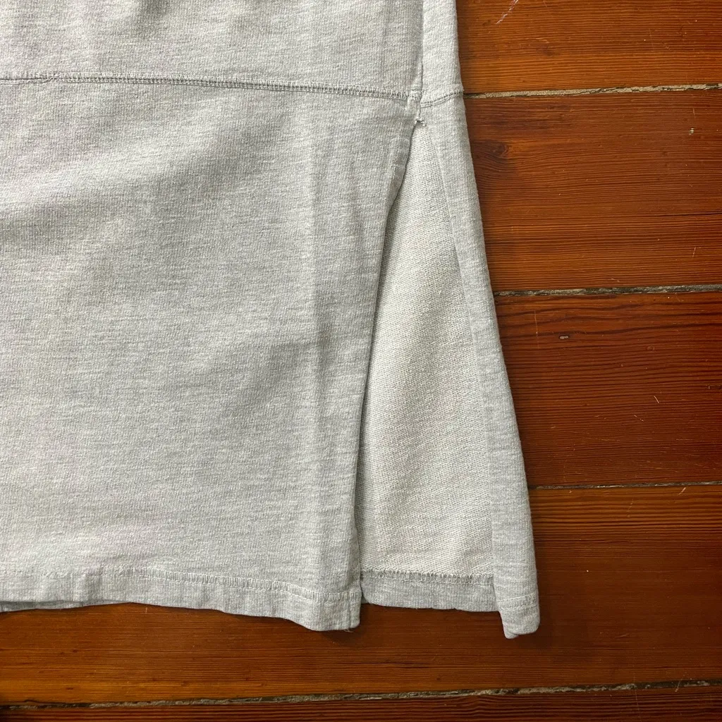 Vintage Y2K Cargo Kangaroo Pocket Hoodie Style Skirt Heather Gray Sz L💛 Size L - Image 10