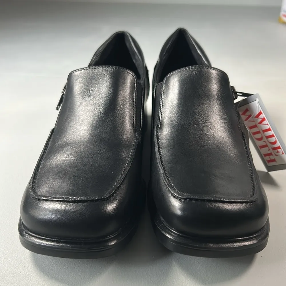 Thom McAn Shoes Women’s Size 9 W Thom McAn Black Leather Loafers - Image 7