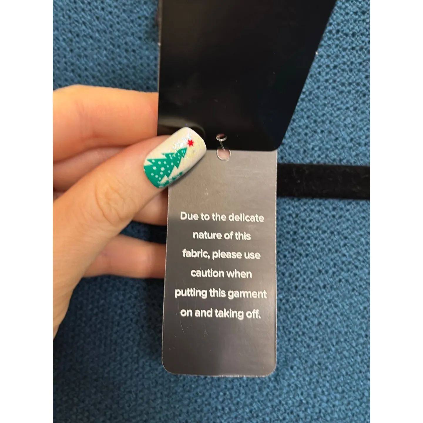 Torrid Hooded Cardigan Womens 2X Legion Blue Hacci Open Front Sweater NWT - Image 5