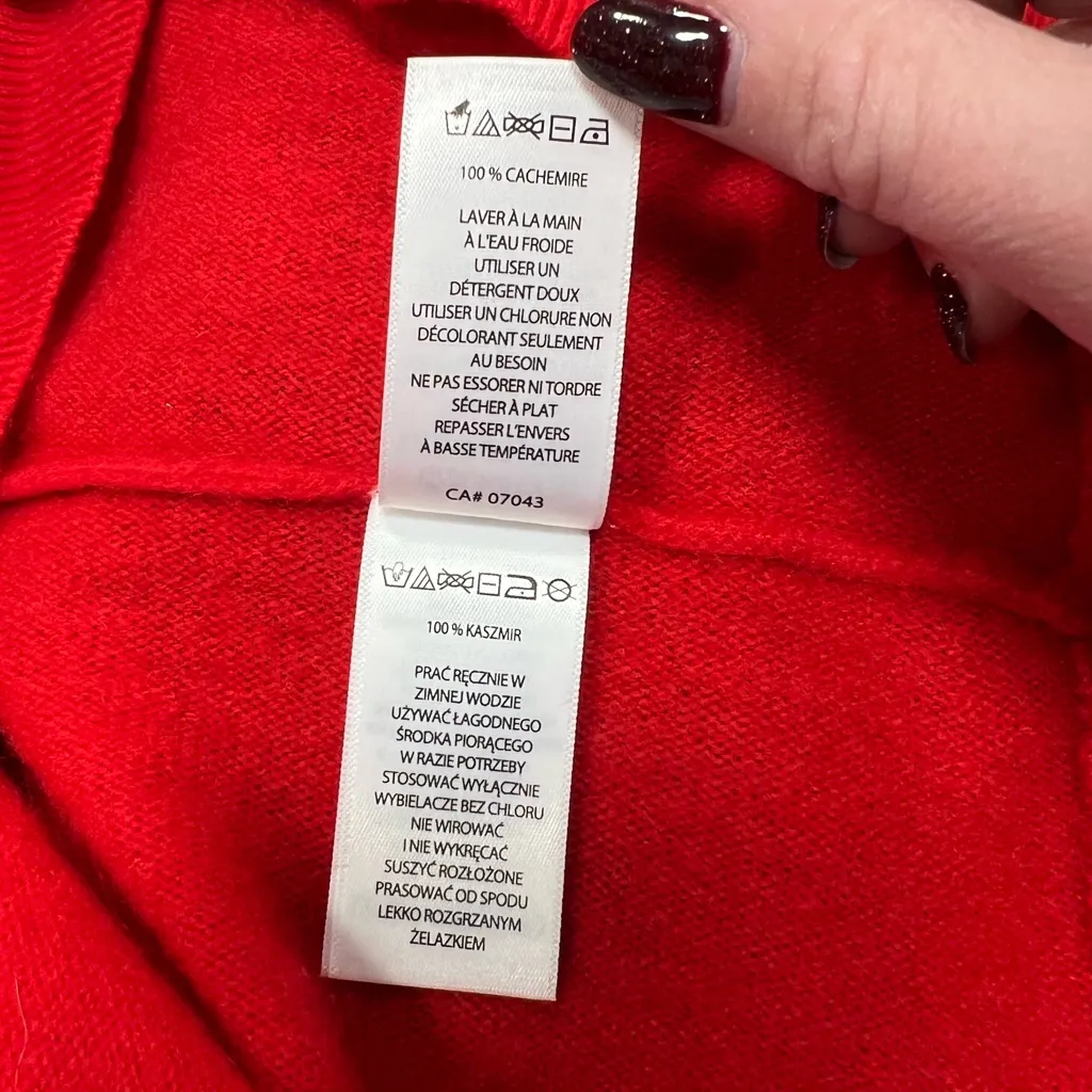 Tahari Cashmere Sweater M - Image 11