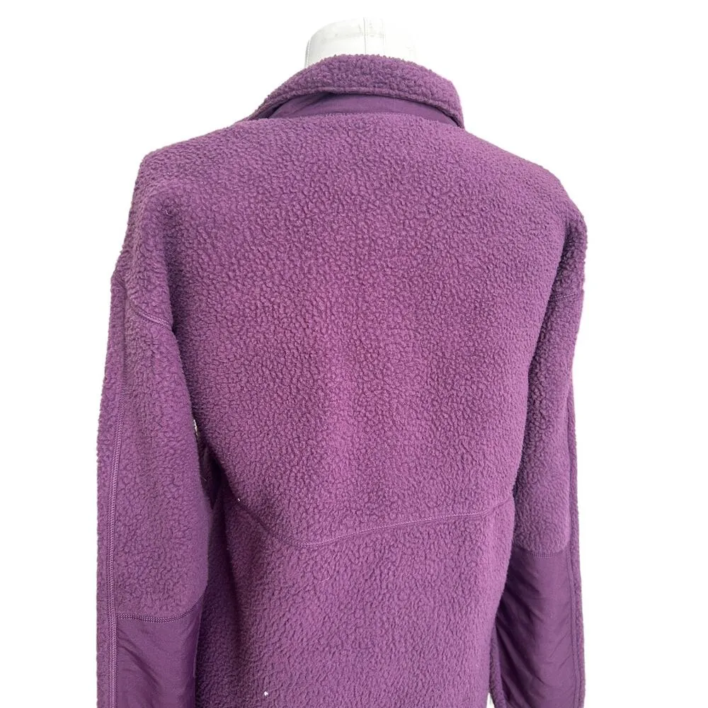The North Face Women's Cragmont Long Fleece Jacket Burgundy Sz S Gorpcore - Image 7