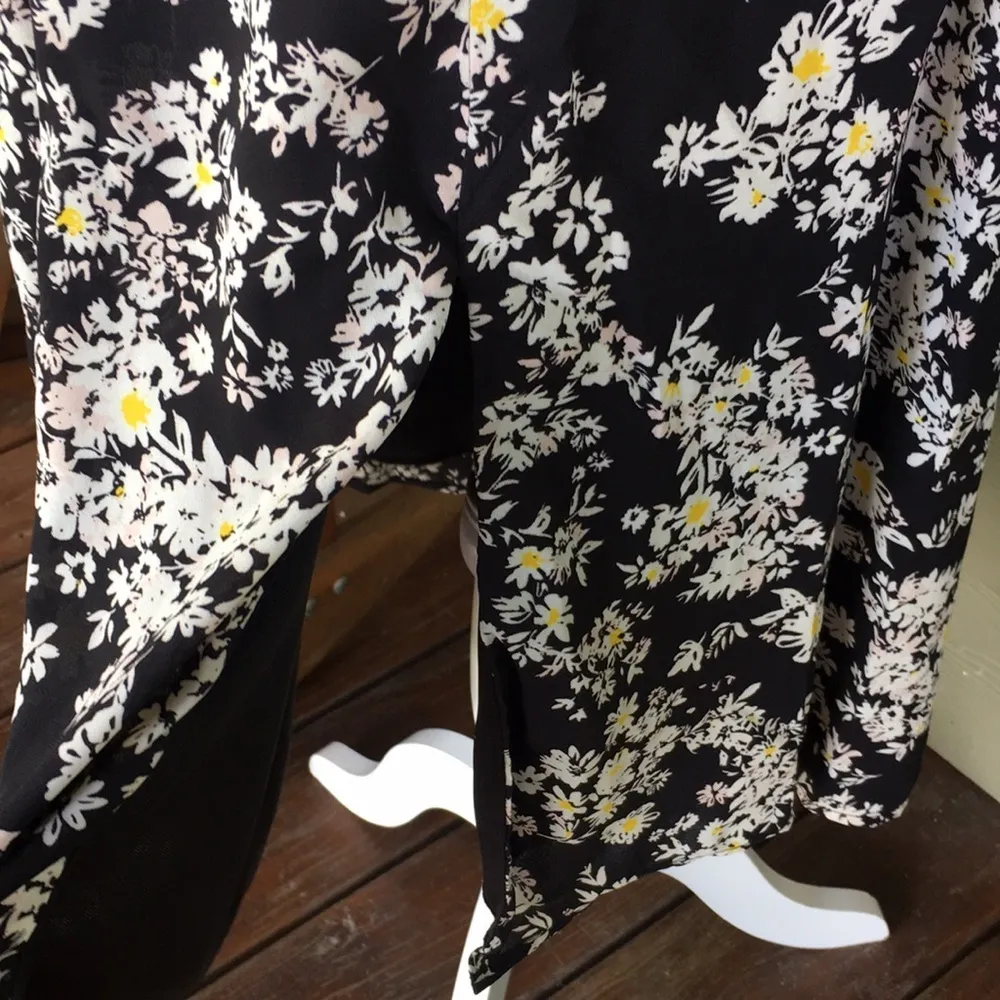 4SI3NNA “Camden” Floral Midi Dress Size XL - Image 6