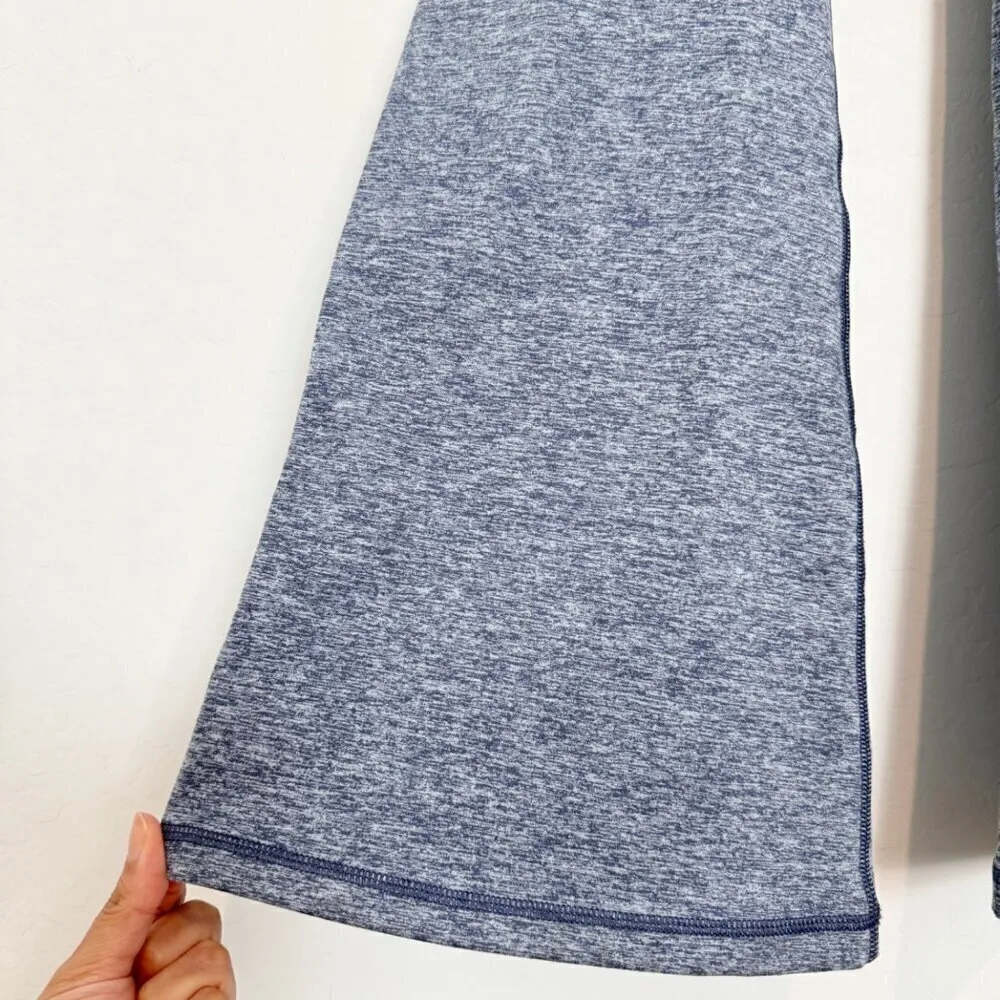 Aerie Offline The Hugger Flare Leg Foldover Yoga Loungewear Pants‎ Blue Size XS - Image 4