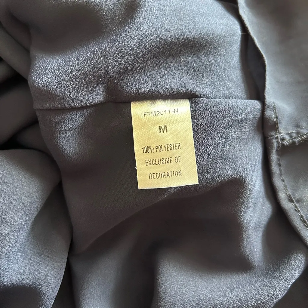 THML Navy Floral Maxi Dress - Image 11