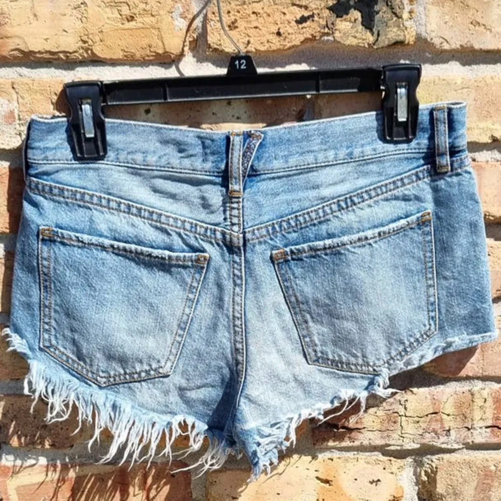 Free People We The Free Soft & Relaxed Cut Off Shorts Size 25 - Image 3