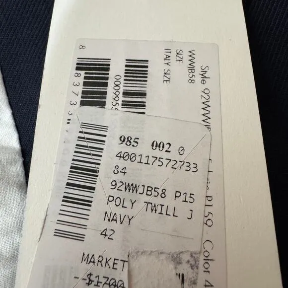 Calvin Klein 205W39NYC Prep School Blazer Navy Two - Image 13