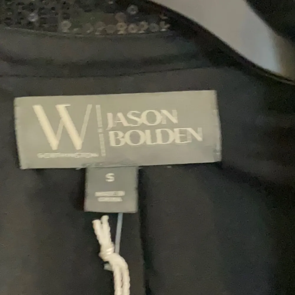 BLACK SEQUIN BLAZER - Image 3