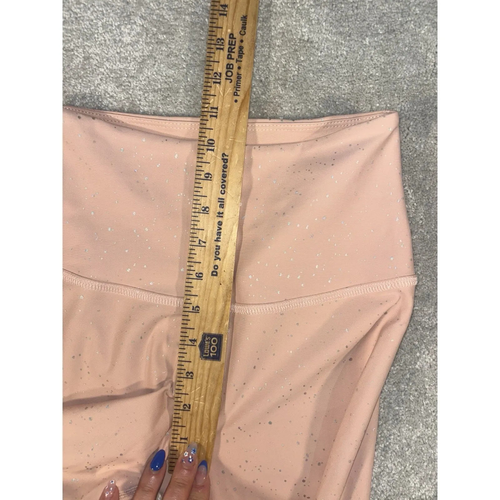 Beyond Yoga Leggings Women Small Blush Silver Alloy‎ Ombre Yoga Athletic - Image 8