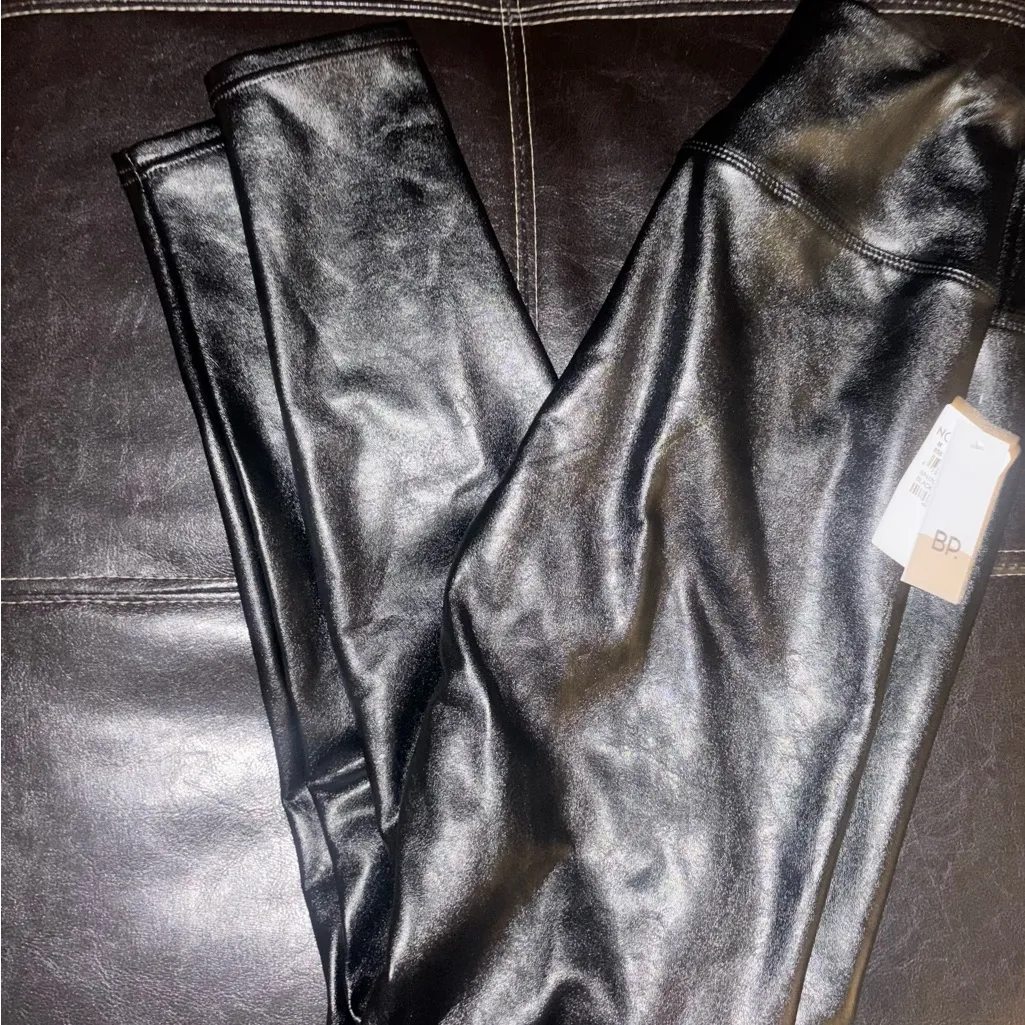 BP. Faux Leather Leggings - Image 5