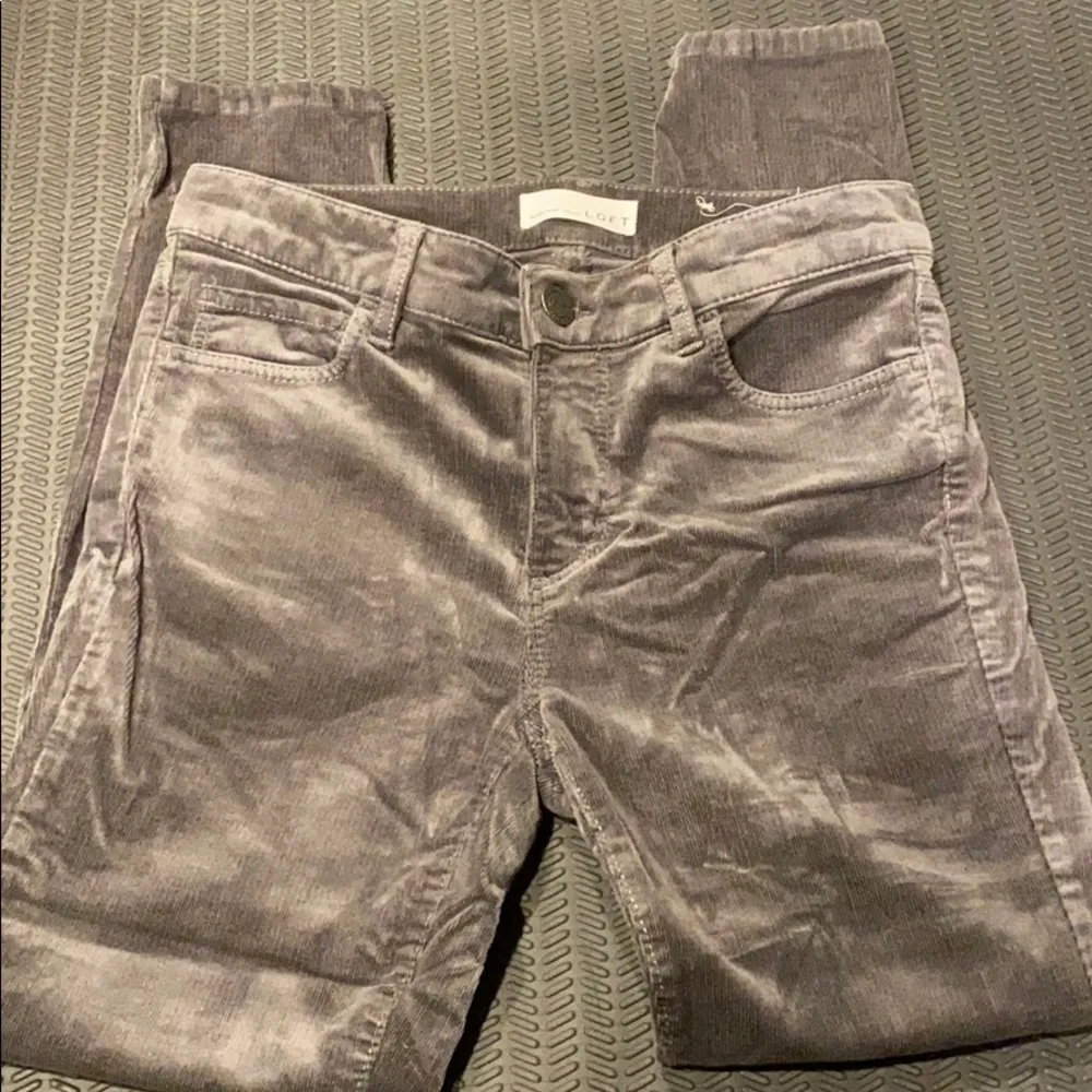 Loft Corduroy Skinny Jeans size 26P - Image 2