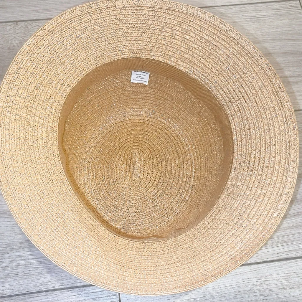 Cost Plus World Market Tan Straw Hat - Image 2