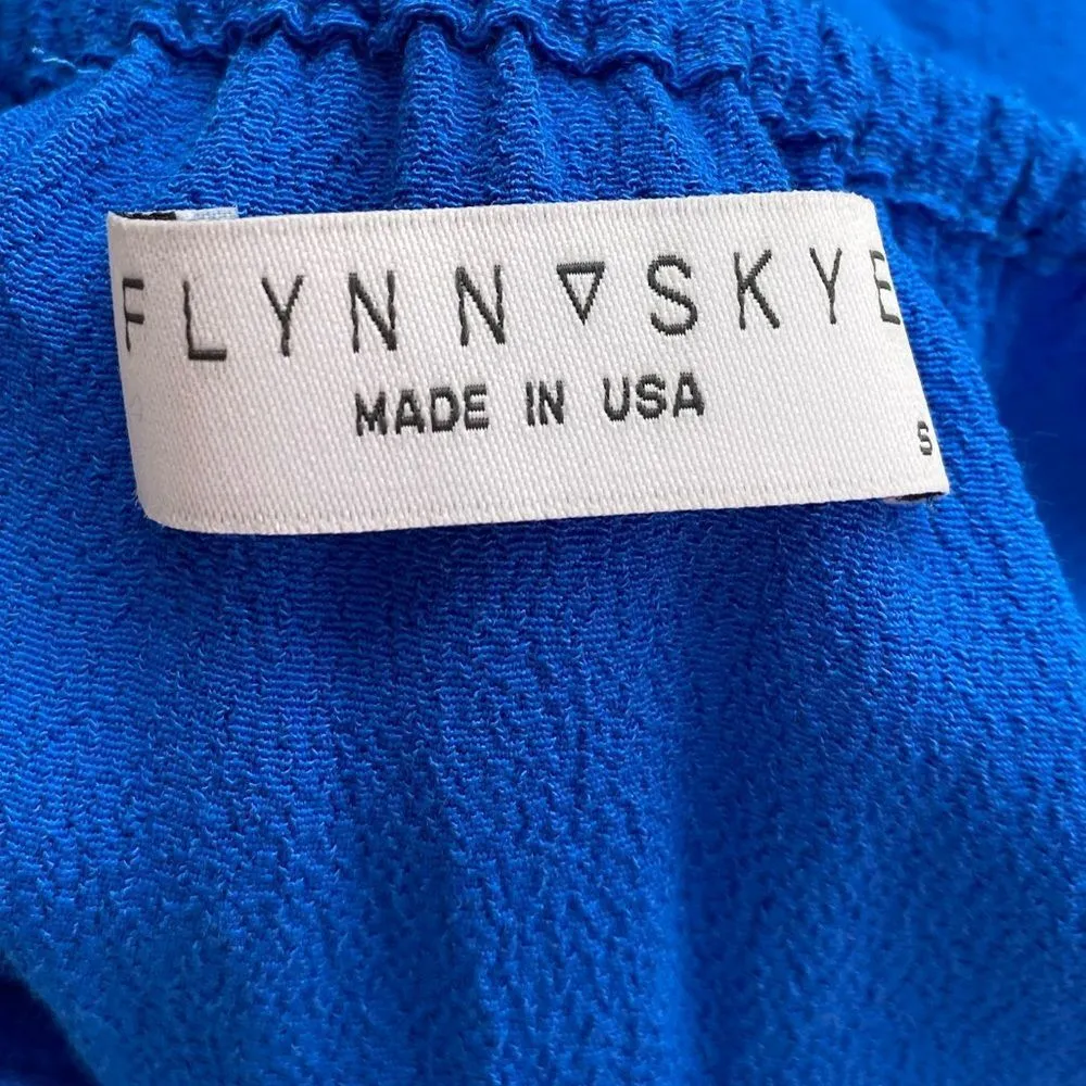 Flynn Skye Blue‎ Wrap Shorts Romper - Image 6