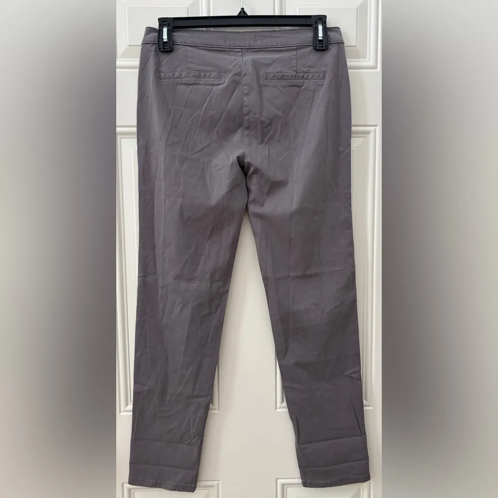 NWOT LILA RYAN Stitch Fix Zuri Steel Gray Chinos Tapered Trouser Women's 10 - Image 2